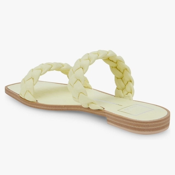 🔹️Dolce Vita🔹️ INDY flat braided Sandals SIZE 8 NWOB ✨️💛 - Picture 8 of 10